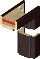 Интериорна врата Gradde - схема на каса Стандарт