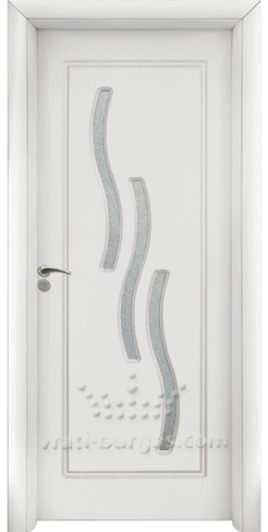 Интериорна врата Стандарт, модел 014, цвят Бял
