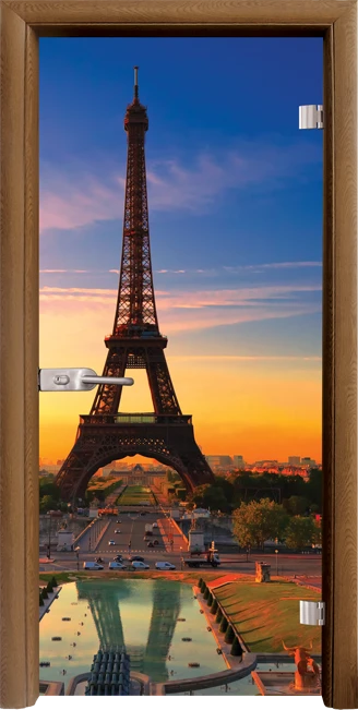 Стъклена Врата Standart Print G 13-12 Златен Дъб